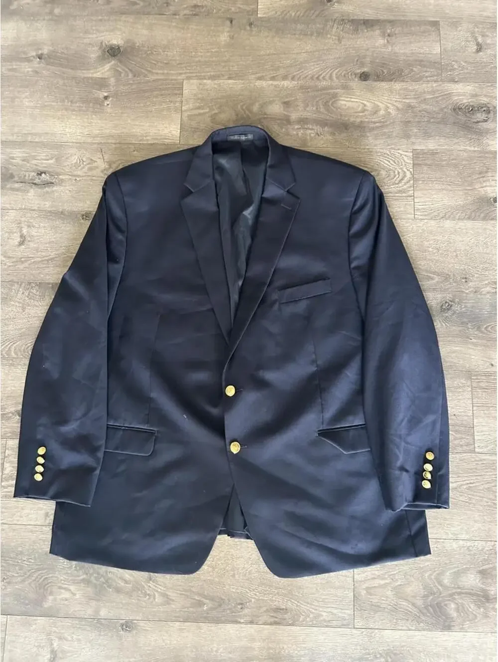 vintage lauren ralph lauren navy blazer SIZE 48L